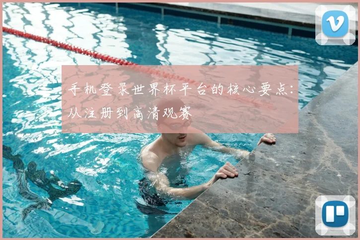 手机登录世界杯平台的核心要点：从注册到高清观赛